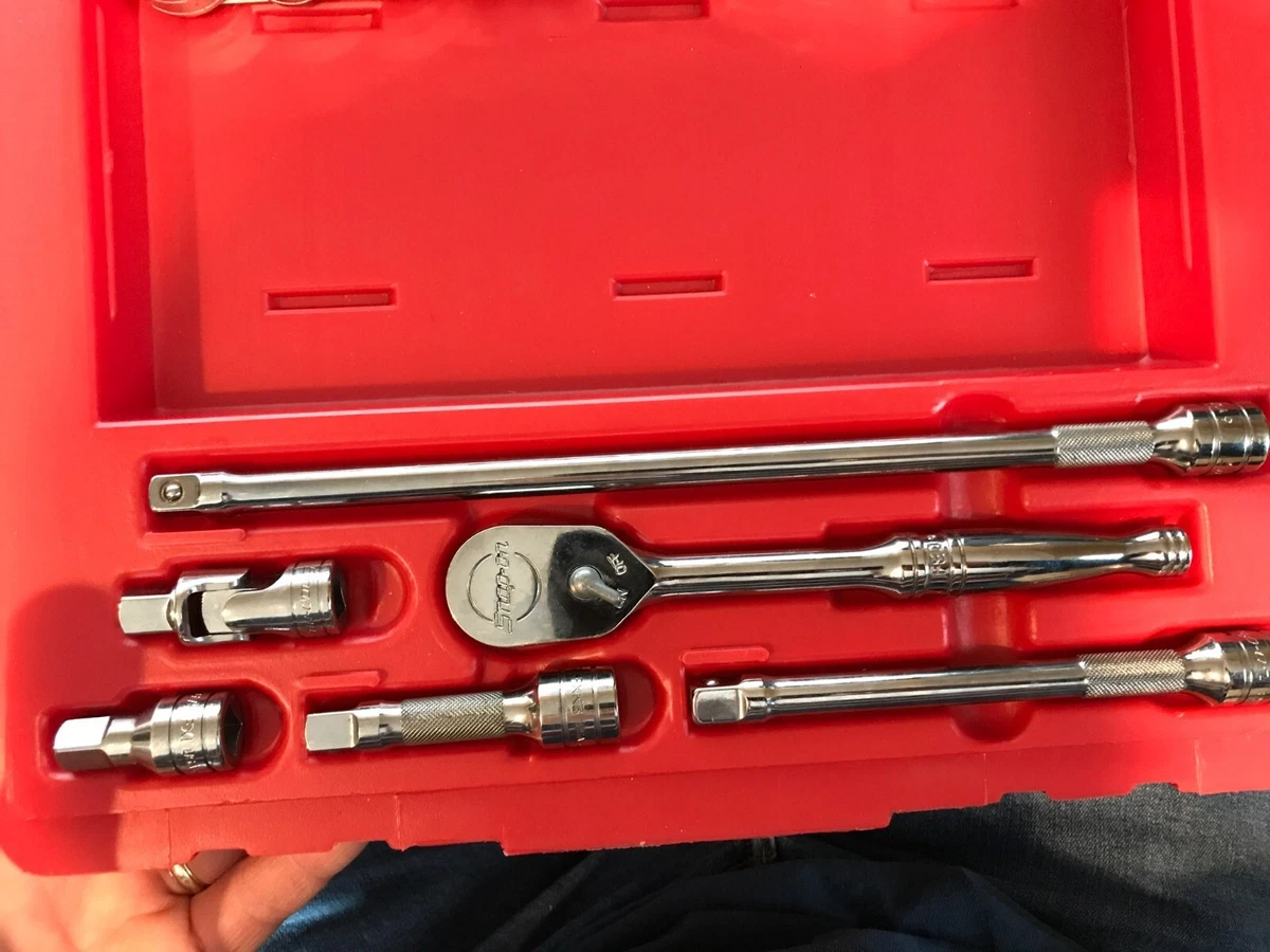 Snap on ratchet spanner 2024 set for sale
