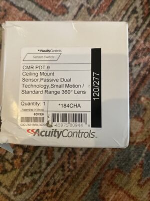 Acuity Controls Sensor Switch CMR PDT 9 CP 2-Pole Wall Switch Sensor 