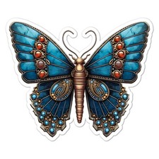 Butterfly, Vinyl Decal Sticker, Indoor Outdoor, 3 Sizes, 9669
