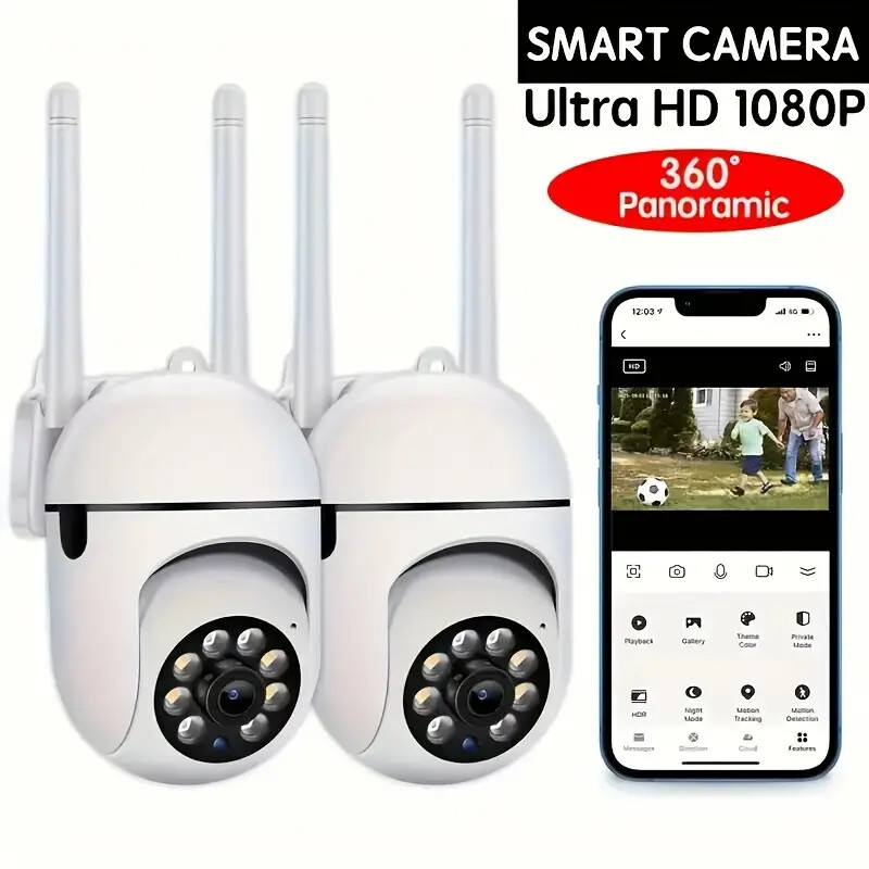 S L960 2pcs wireless home ip security cameras 1080p full hd video indoor outdoor