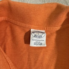BROOKS BROTHERS Performance Polo mens slim fit s/s shirt sz L