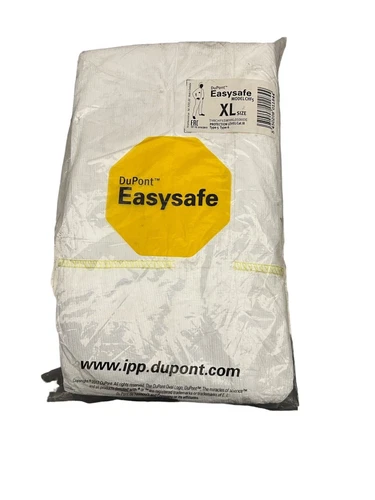 Dupont TyvekCHF5 Classic Xpert Type 5/6 Protective Hooded Disposable coverall XL video thumbnail