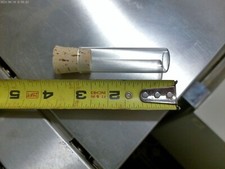 3" Glass Vials with Cork Tops - approximately 900