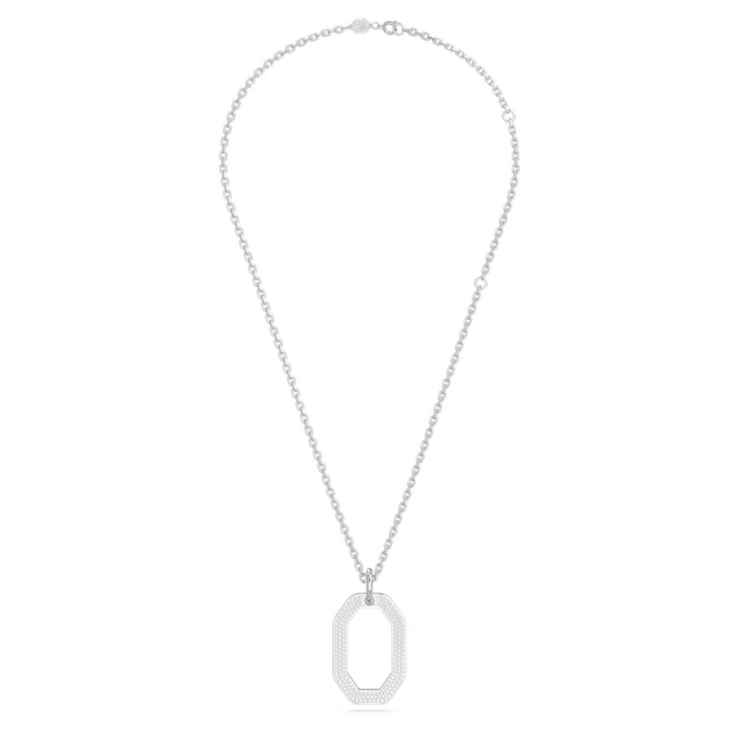 Collana Swarovski Dextera Pendente 5642388 necklace Cristalli Rodio Donna