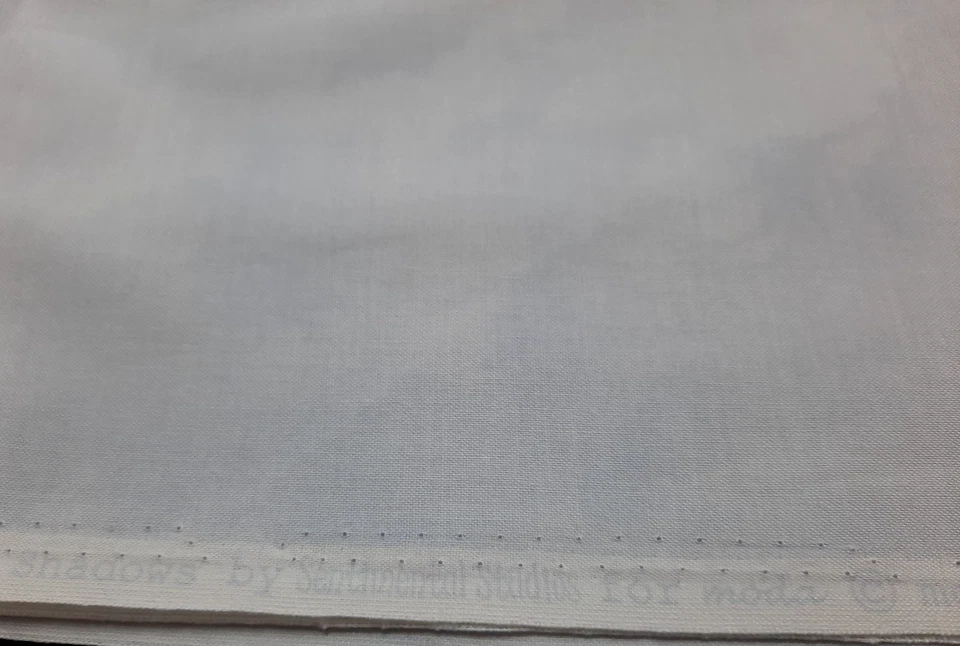 BTY Shadows by Sentimental Studios Moda cotton Fabric Light Blue Gray Tonal - Image 3 of 4