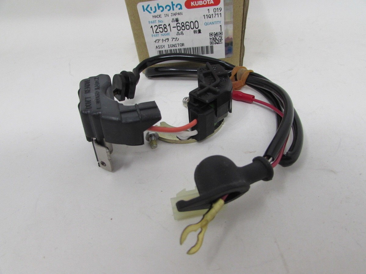 NEW GENUINE KUBOTA ENGINE WG600 WG750 DISTRIBUTOR IGNITOR ASSEMBLY