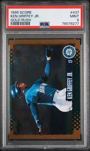 1995 Score Gold Rush #437 Ken Griffey Jr. | PSA 9 Mint | HOF Seattle Mariners