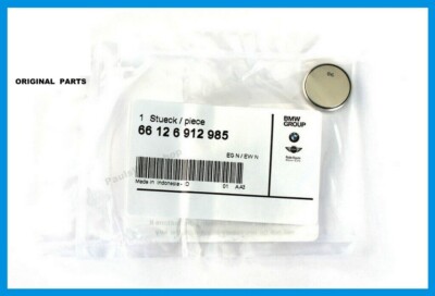 2x Original BMW &  MINI Schlüssel Fernbedienungen Knopfzelle 3,2 V CR2032 