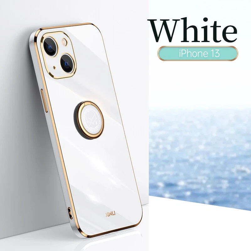 Shockproof Ring Stand Phone Case for iPhone 13 12 11 14 Pro Max XS XR 7 8