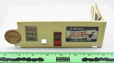 #ad Menards Building part Shell service station wall facade with a Pepsi cola sign $25.00