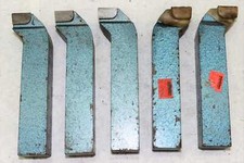 5x HM - dłuto obrotowe - odstawione czoło narożne - 32 mm - prawe i lewe - P25/30 - NOWE