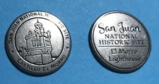 San Juan National Historic Site Castillo El Morro Lighthouse Token