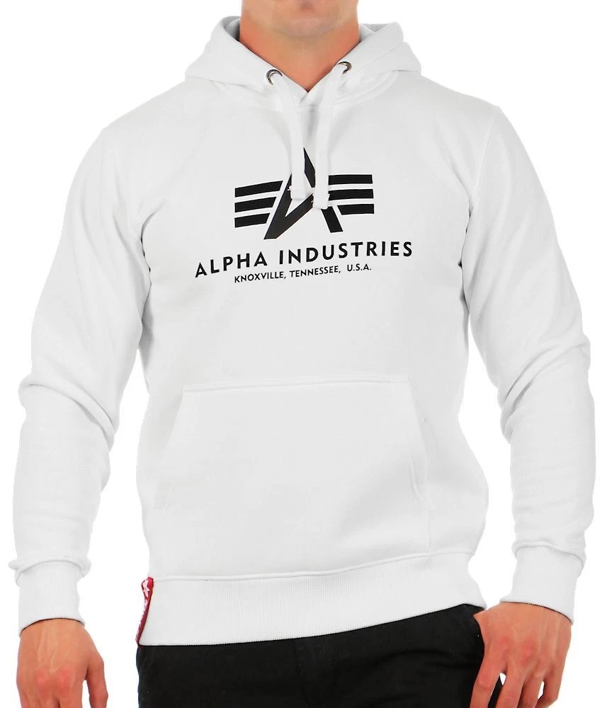 SACAI Felpa con cappuccio uomo Alpha Industries Basic 178312 felpa con cappuccio pullover sport
