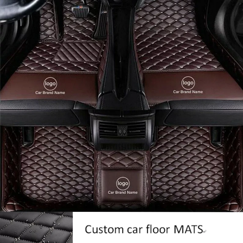 Custom Carpets For Alfa Romeo All Models Luxury Car Floor Mats Waterproof Rugs - Imagem 2 de 4