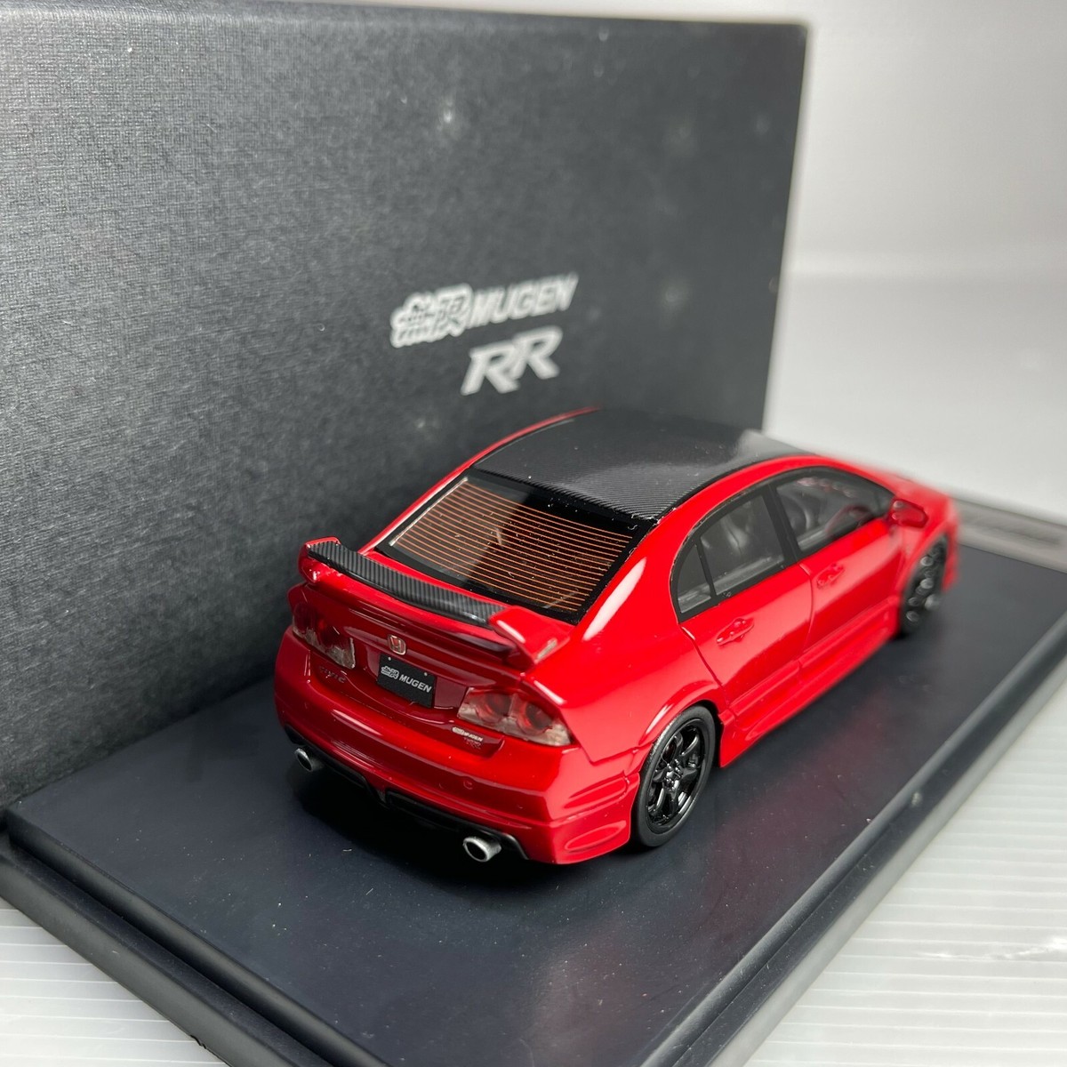 1/43 Mark CIVIC MUGEN RR 2008 FD2 TYPE-R Red with Carbon Top