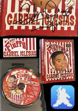 Gabriel Iglesias Signed Hot And Fluffy Dvd Cover + Dvd Comedy LEGEND Rare Set