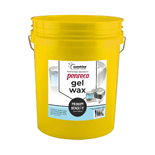 gel wax for candle makeing, 5 gallon bucket, 36 lbs, enough for over