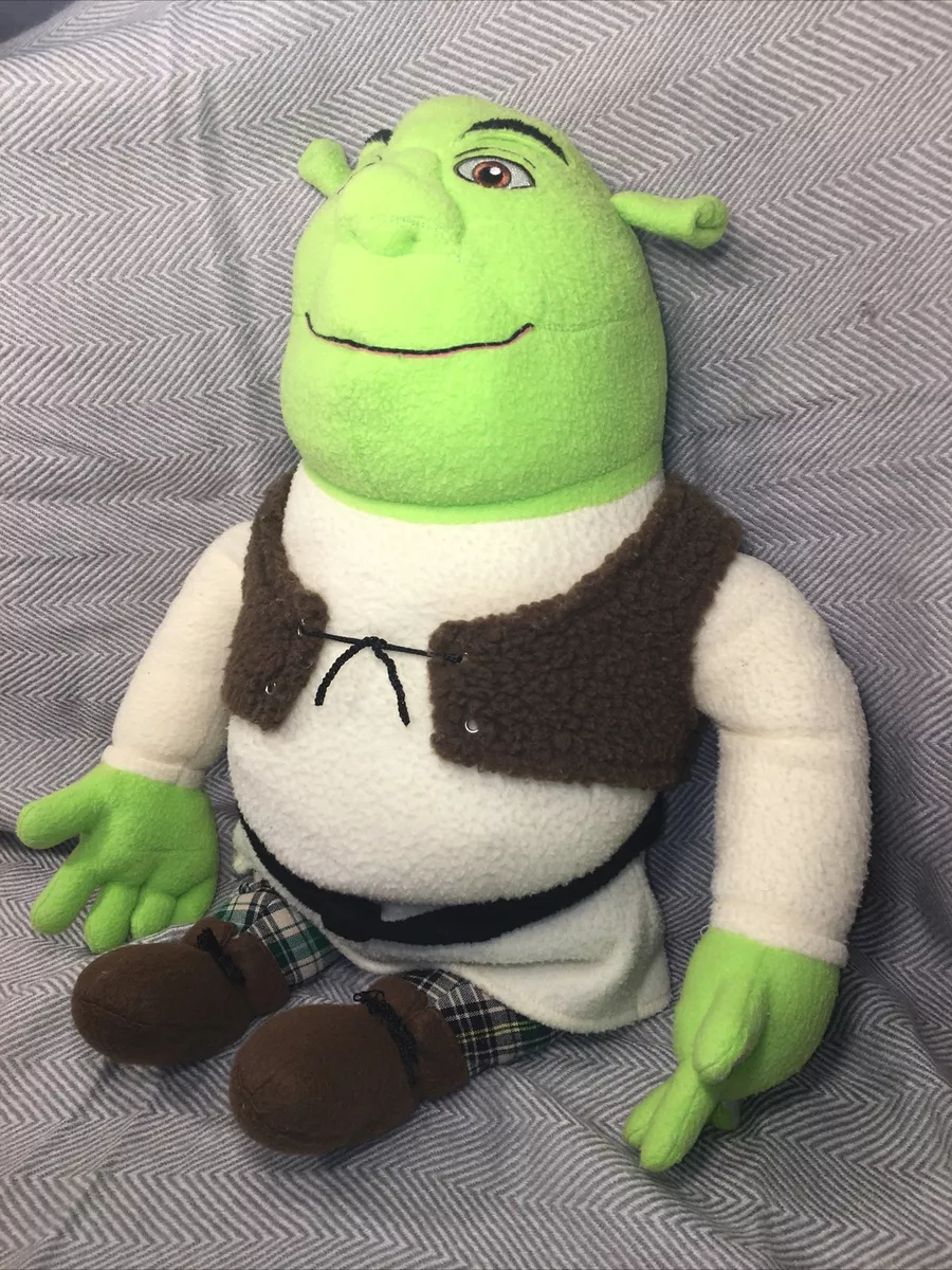 VGUC 20 2003 Hasbro Universal Studios Shrek Plush From Shrek 2