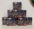 NEW• Lot of 9 LEGO Star Wars AMBUSH ON MANDALORE BATTLE PACK 109 pcs 75373 LEGO