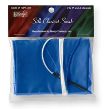 Hodge Silk Swab,  A & Bb Clarinet, Blue