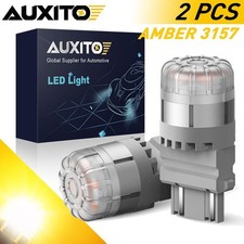 Auxito Amber 3157 LED Turn Signal Lights for Chevrolet Silverado 1500 1999-2013