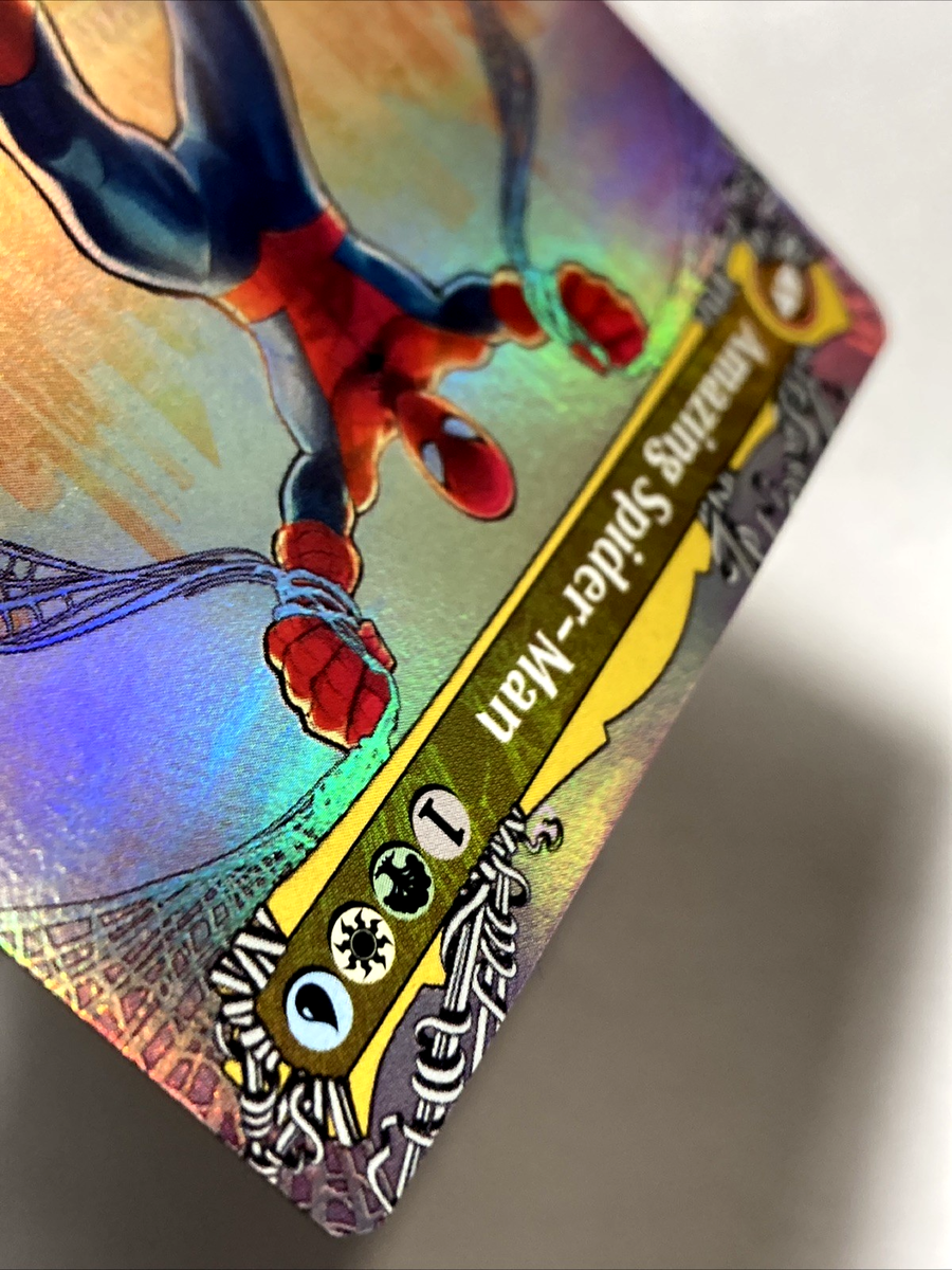 MTG Peter Parker (Borderless Foil) Marvel's Spider-Man 0208 LP