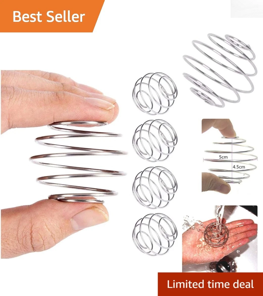 Compact Stainless Steel Whisk Balls - Perfect for Shaking Protein Drinks (4pcs)
Opens in a new windo
