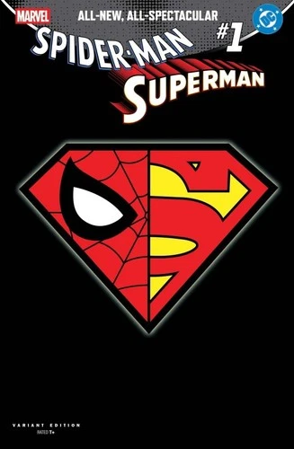 Spider-Man Superman #1 Logo Mashup Variant