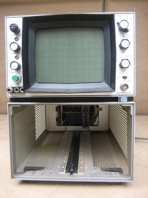 HP 180A Oszilloskop nur mainframe ohne Einschübe geprüft tested working #2