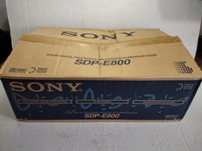 Sony SDP-E800 5.1 Surround Processor & LaserDisc AC-3RF Open Box NEW 