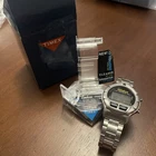 Vintage Mens Timex Ironman Triathlon Watch Metal Bracelet New With Box And Paper