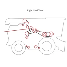 AM86595191 Belt - Elevator Grain Drive