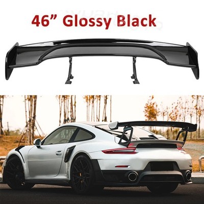 For Porsche 911 991 718 Cayman Gloss 46'' GT-Style Rear Trunk Spoiler Racing Wing