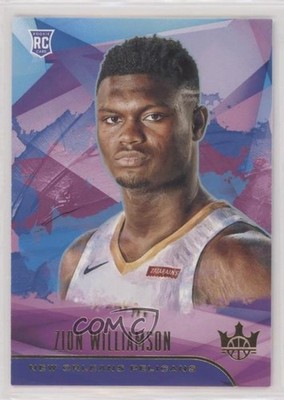 2019-20 Panini Court Kings Rookies I Zion Williamson #72 Rookie RC 0s5s