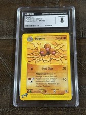 CGC 8 Dugtrio 44/165 Expedition Base Set Pokemon 2002 Non Holo NM/Mint on eBay