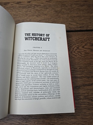 The History of Witchcraft Montague Summers HC w/DJ University Books Occult 1956 - Picture 13 of 15