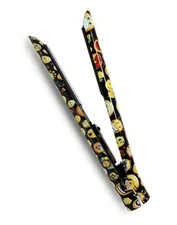 Bionic Pro Ceramic Flat Iron Rare Straight Ahead  Gold Collection Emoji New