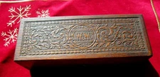 VINTAGE ORININAL WHEELER & WILSON SEWING MACHINE BOX FROM THE 1880 UNRESTORED