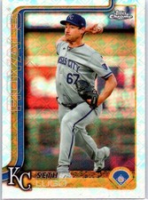2025 Topps Chrome Logofractor Edition #94 Seth Lugo Kansas City Royals