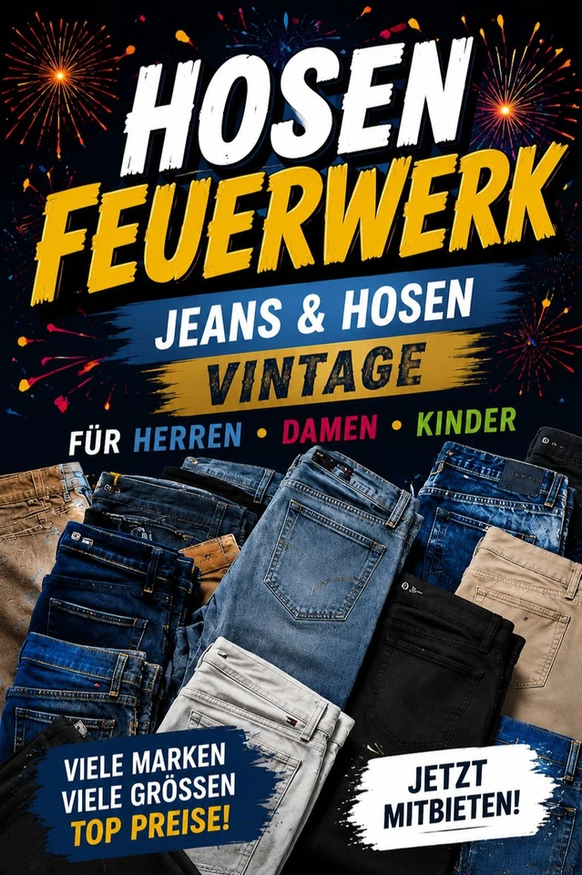 Live Jeans, Hosen, Gürtel für Männer, Frauen und Kinder - Super Qualität!