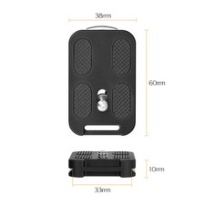 Tripod Quick Release Plate Screw Adapter Mount Head For Digital Camera DSLR KNMD