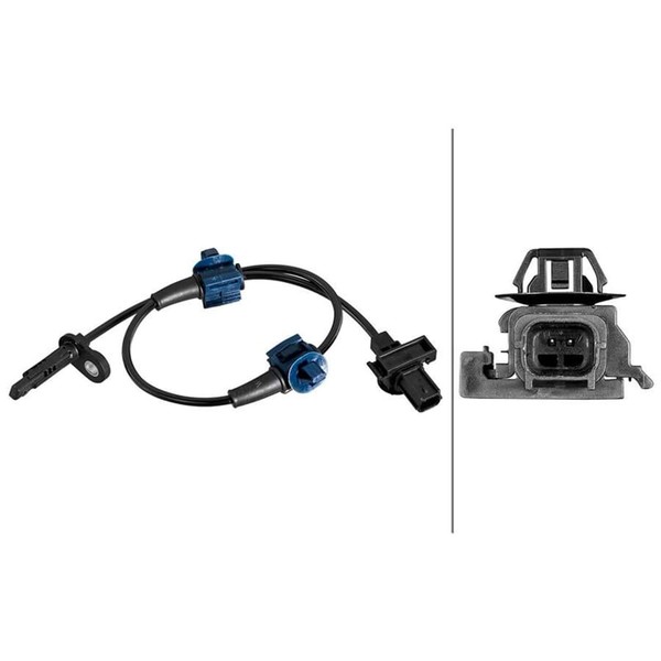 Hella 6PU 358 218-861 Sensor, Raddrehzahl-image