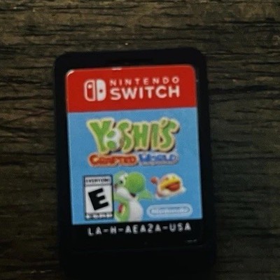 Yoshi's Crafted World Nintendo Switch Cartridge, Authentic, Tested