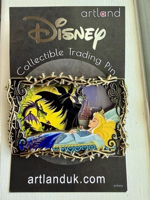 Sleeping Beauty Enchanted Slumber Maleficent LE 125 Artland Pin Dragon Mali Rare