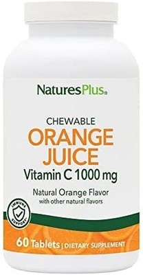 Natures Plus Orange Juice 1000 mg Vitamin C- 60 Tabletten (75,14 EUR/kg)