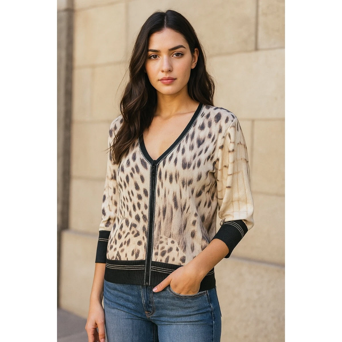 Roberto Cavalli Animal Print Sweaters for Women for sale | eBay