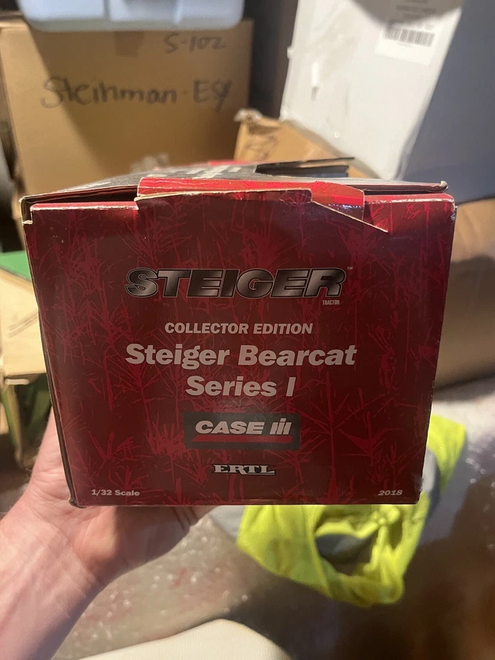ERTL Case IH Steiger Bearcat 2000 verde con caja original diecast 1:32 Foto 4 de 4