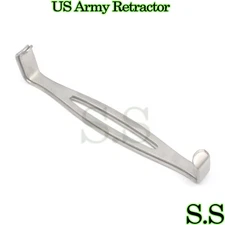 US Army Navy Retractor Veterinary Double Ended Instruments Set of 2 Pcs