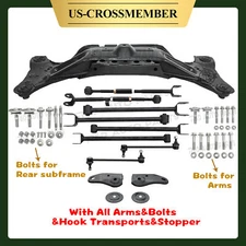 Rear Subframe+Control Arms for Toyota Camry 02-11 Avalon Solara ES300ES330 Venza