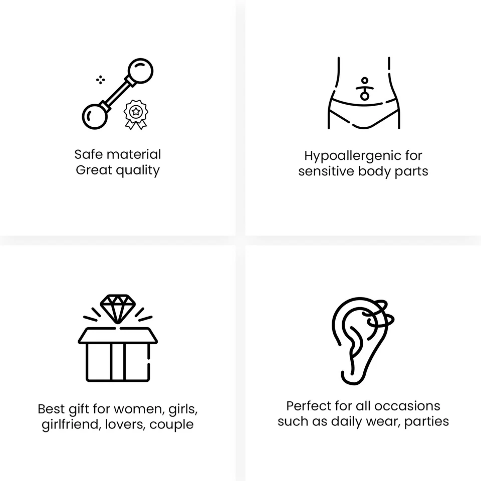 Anillos para nariz de herradura 16GA barras circulares labio cartílago tabique acabado vintage Foto 3 de 4